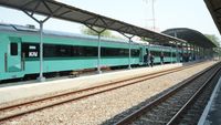 Penampakan Perdana Kereta Khusus Petani & Pedagang