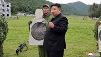 Kim Jong Un Pantau Latihan Militer Pasukan Operasi Khusus