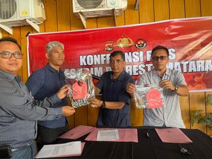 Rusak Kantor Grab Saat Demo, Driver Ojol di Mataram Jadi Tersangka Rusak Kantor Grab Saat Demo, Driver Ojol di Mataram Jadi Tersangka