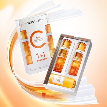 SKINTIFIC 10% Pure Vitamin C Brightening Serum