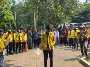 BEM UI Mengheningkan Cipta untuk Affan yang Tewas Dilindas Rantis Brimob