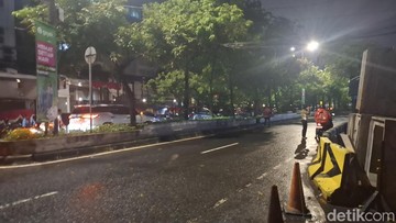 Massa Demo di Mabes Polri Bubar, Jalan Trunojoyo Kembali Normal