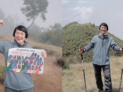 Menolak Tua! Kak Seto Taklukkan Puncak Gunung Prau di Usia 74 Tahun