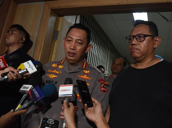Kapolri Temui Keluarga Korban Ojol dan Sampaikan Permintaan Maaf