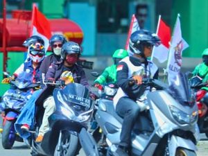 Komunitas Driver Online di Tarakan Gelar Aksi untuk Affan Kurniawan