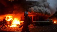 Demo di Bandung Ricuh, Mess MPR RI Dibakar Massa