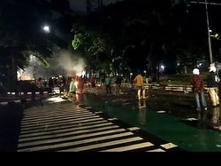 Situasi Terkini di Mako Brimob Kwitang, Massa Bertahan hingga Dini Hari