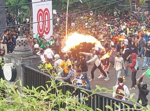 Demo Berujung Ricuh, Polda Jateng: Aksi Anarkis Terpaksa Dibubarkan demi Lindungi Masyarakat