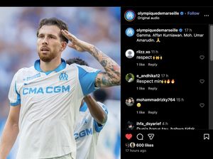 Marseille Turut Berduka untuk Affan Kurniawan Marseille Turut Berduka untuk Affan Kurniawan