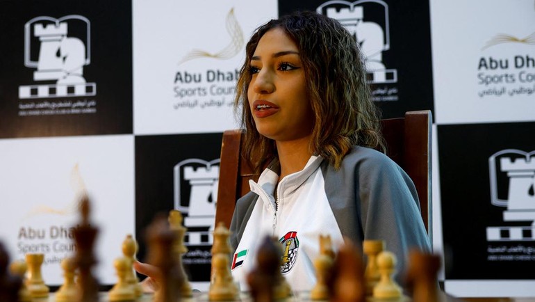 Popularitasnya kian meluas, membuktikan catur bisa jadi kebanggaan sekaligus inspirasi lintas generasi. Foto: REUTERS/Raghed Waked