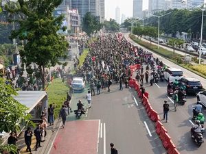 Situasi Demo 29 Agustus Terkini di Kwitang, Polda Metro dan Depan DPR