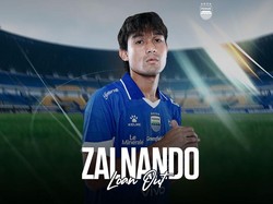 Persib Bandung Pinjamkan Zalnando ke Persita Tangerang