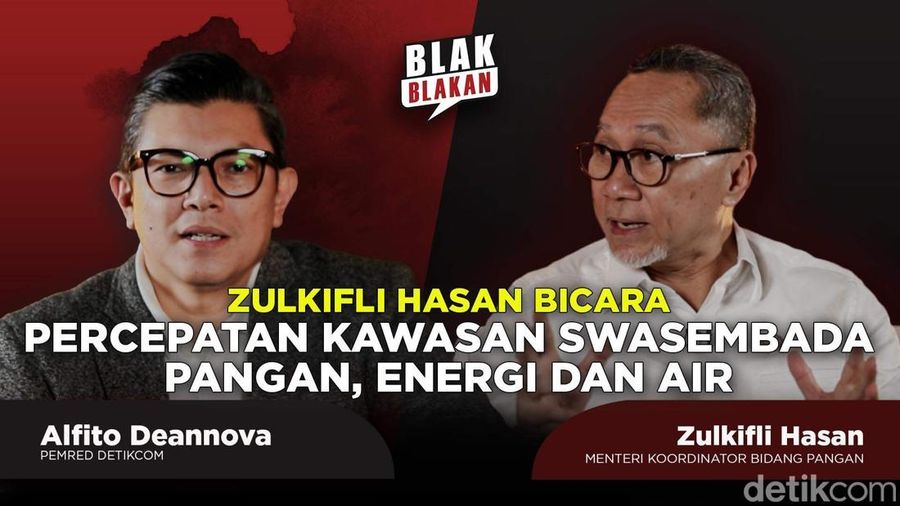 Zulkifli Hasan Bicara Percepatan Kawasan Swasembada Pangan, Energi, dan Air