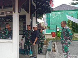 Ada Kabar Demo di DPRD Klaten, Anggota TNI AD Siaga