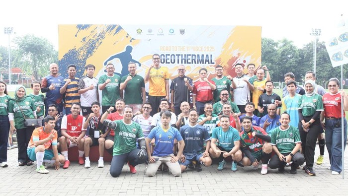 Geothermal Soccer Indonesia (GSI) menggelar turnamen pada 30–31 Agustus 2025 di Asiop Stadium Jakarta. Ajang ini dibuat untuk mendekatkan energi panas bumi kepada masyarakat.