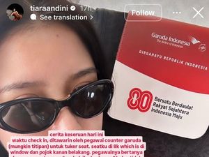 Cerita Tiara Andini Menolak Tukar Kursi sama Menteri di Pesawat Garuda Cerita Tiara Andini Menolak Tukar Kursi sama Menteri di Pesawat Garuda