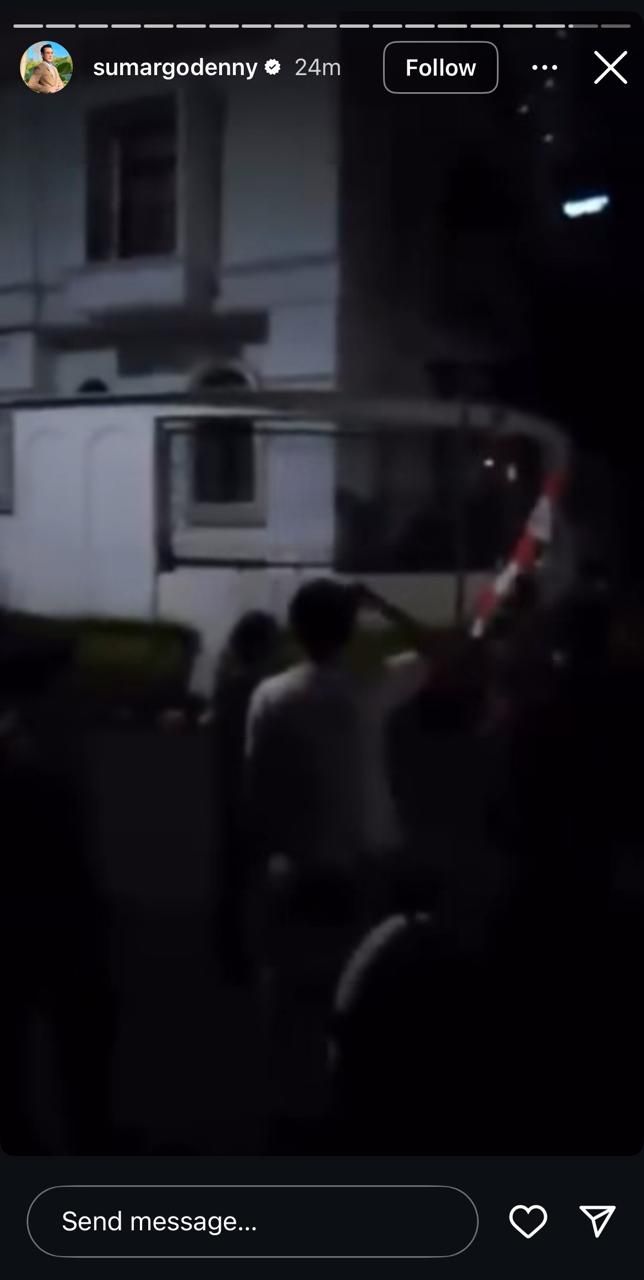 Rumah Eko Patrio Digeruduk Warga