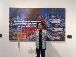 Video: Spill Karya Lukisan di Pameran SBY Art Community