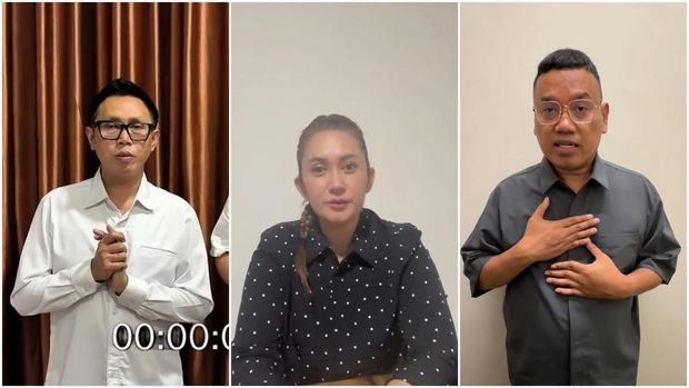 Beda Cara Eko Patrio, Uya Kuya dan Nafa Urbach Minta Maaf