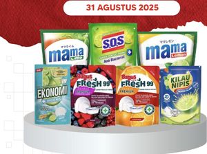 Belanja Aneka Sabun Cuci Piring di Transmart Full Day Sale Lagi Murah! Belanja Aneka Sabun Cuci Piring di Transmart Full Day Sale Lagi Murah!