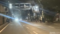 Sejumlah Massa Mendekat ke Polres Jakut, Kendaraan Diminta Putar Balik