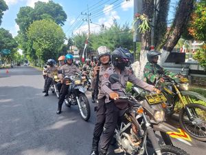 Cara TNI-Polri Jaga Wilayah Kondusif di Magetan Cara TNI-Polri Jaga Wilayah Kondusif di Magetan