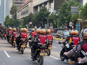 Video: Momen Polda Metro Patroli Keliling Amankan Jakarta Pascademo