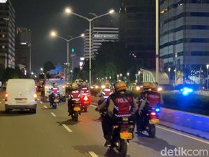 Polda Metro Patroli Skala Besar Putari Jakarta Malam Ini, Begini Kondisinya