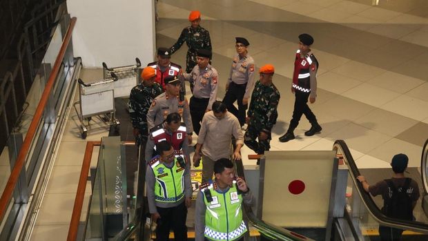 Polres Bandara Soetta dan TNI gelar patroli skala besar