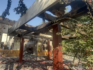 90% Bangunan Polsek Tegalsari Terbakar, Petugas Berhasil Selamat