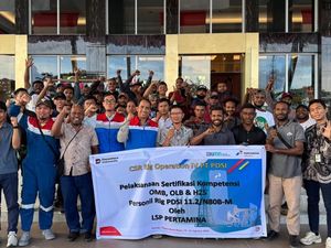 49 Putra Papua Raih Sertifikasi Migas Bersama Pertamina Drilling