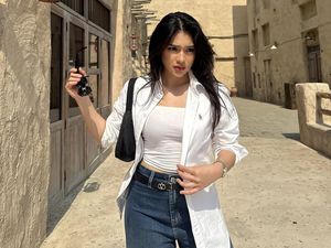 Gaya Davina Karamoy Liburan ke Dubai, Diingatkan Jangan Panas-panasan