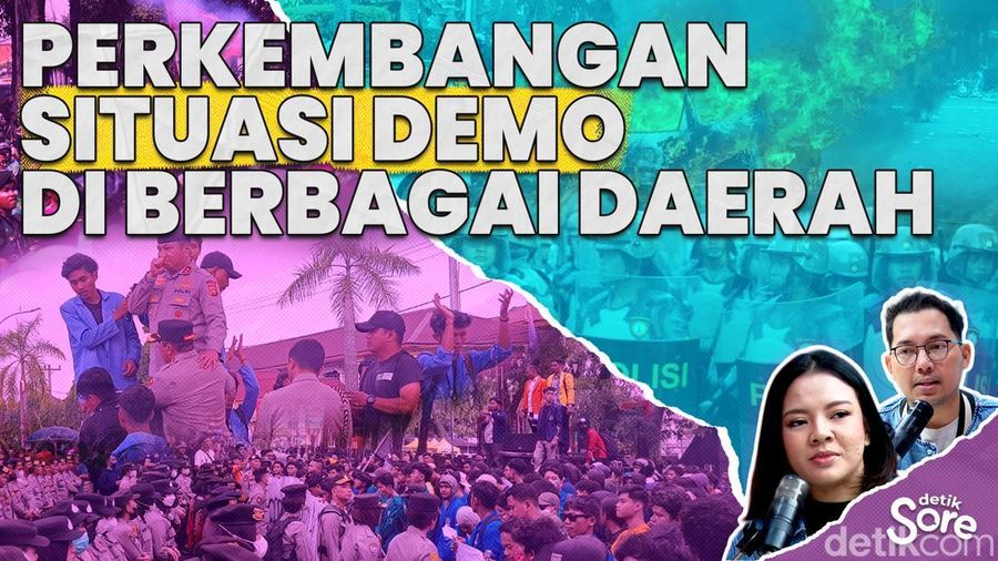Video: Perkembangan Situasi Demo di Berbagai Daerah