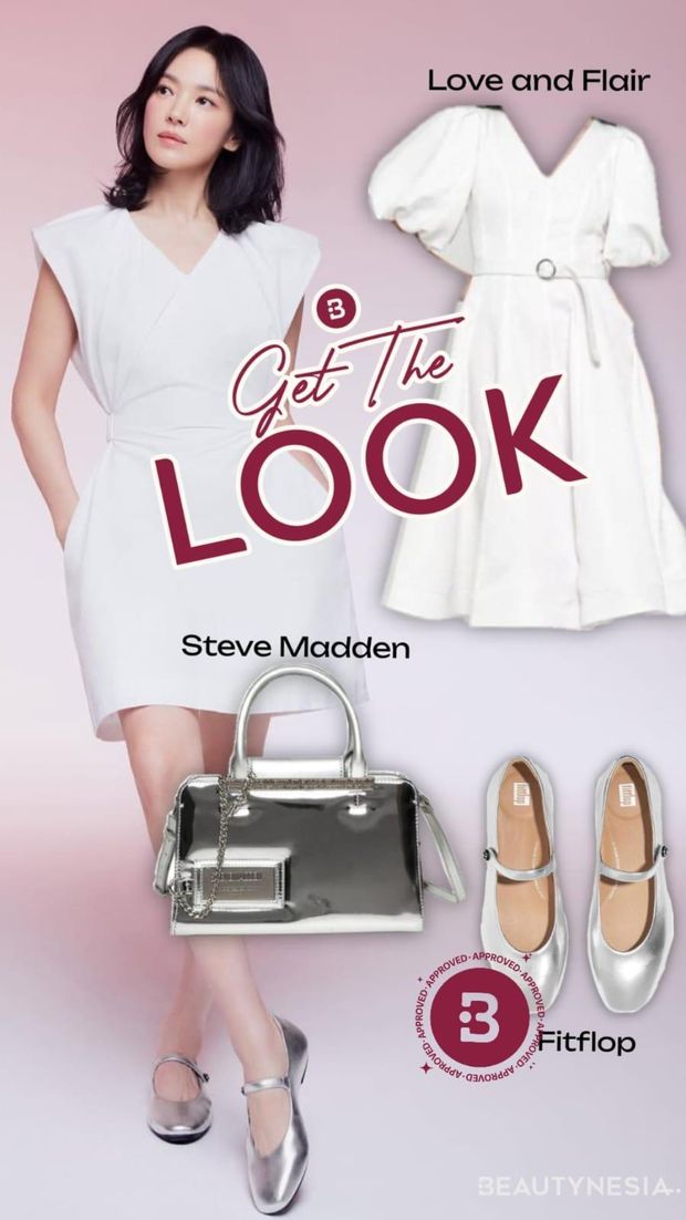 Get The Look: Inspirasi Metallic Style yang Chic ala Song Hye Kyo