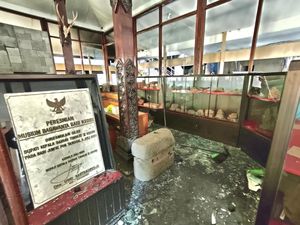 Artefak Museum Kediri Dijarah Pendemo, Pelaku Disuruh Kembalikan Artefak Museum Kediri Dijarah Pendemo, Pelaku Disuruh Kembalikan