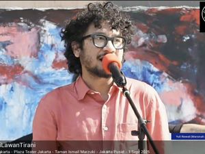 Kunto Aji Bersuara di Panggung Seni Lawan Tirani: Musisi Gak Cuma Urus Royalti Kunto Aji Bersuara di Panggung Seni Lawan Tirani: Musisi Gak Cuma Urus Royalti