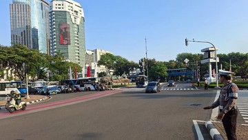 Ada Imbauan WFH, Lalin di Tol dan Jalan Arteri Jakarta Lancar Pagi Ini