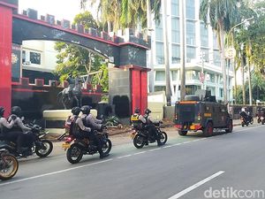 Patroli Skala Besar Lintasi Mako Brimob, Polda Metro Jamin Jakarta Aman
