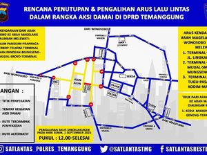 Ada Aksi di DPRD Temanggung Siang Nanti, Sejumlah Ruas Jalan Ditutup Ada Aksi di DPRD Temanggung Siang Nanti, Sejumlah Ruas Jalan Ditutup