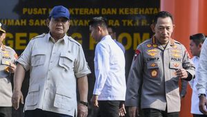 Prabowo Jenguk Polisi Terluka, Janjikan Pangkat Luar Biasa