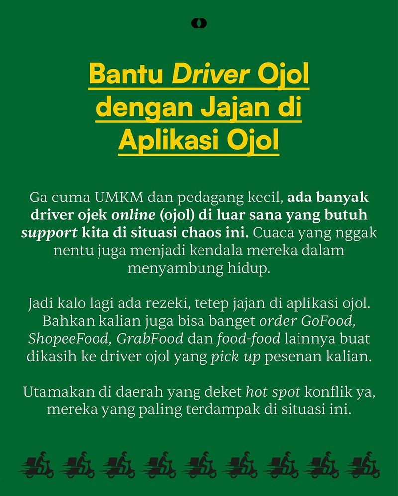Seruan jajan di UMKM