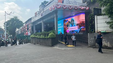 Stasiun KRL-MRT Dukuh Atas Lengang Pagi Ini Usai Imbauan WFH