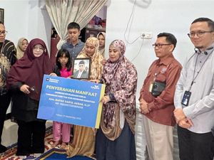 TASPEN Salurkan Santunan ke Keluarga Korban Unjuk Rasa di Makassar TASPEN Salurkan Santunan ke Keluarga Korban Unjuk Rasa di Makassar