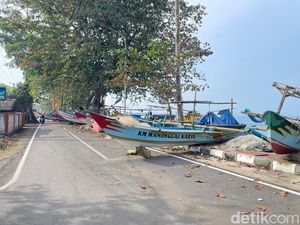 Wisata Pantai Batukaras Terganggu, Abrasi Tutup Akses Utama Wisata Pantai Batukaras Terganggu, Abrasi Tutup Akses Utama