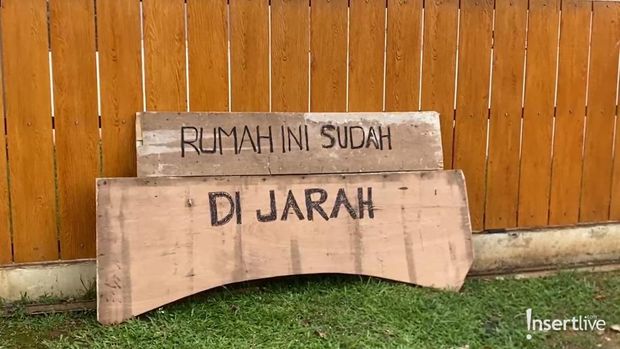 Kondisi rumah Nafa Urbach
