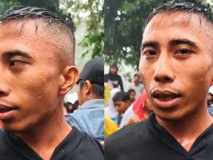 Pria Ngaku TNI Disebut Provokasi Massa Demo di DPRD Sumut, Kodam Bantah Pria Ngaku TNI Disebut Provokasi Massa Demo di DPRD Sumut, Kodam Bantah