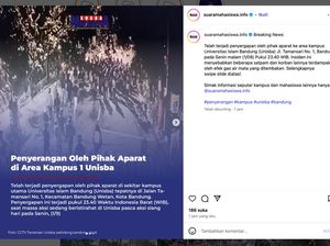 10 Orang Ditangkap Buntut Kericuhan di Unisba dan Unpas Tamansari