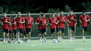 Timnas Indonesia Latihan Perdana Jelang Lawan Taiwan
