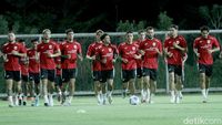 Timnas Indonesia Latihan Perdana Jelang Lawan Taiwan