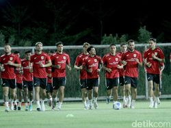 Timnas Indonesia Latihan Perdana Jelang Lawan Taiwan